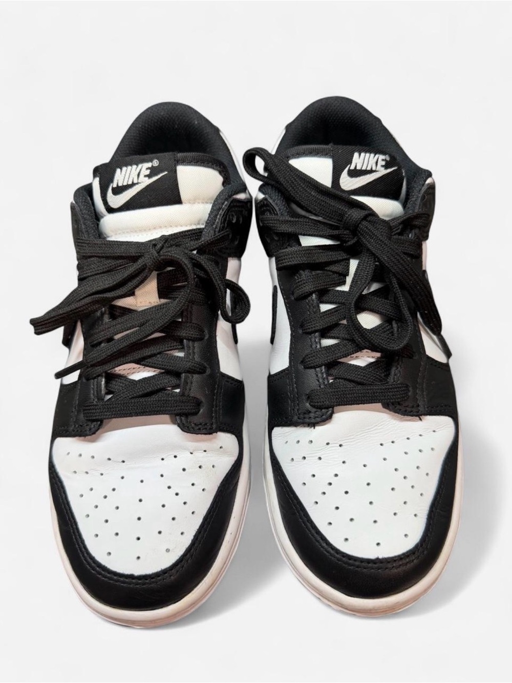 Nike Women’s Black and White Low-Top Sneakers